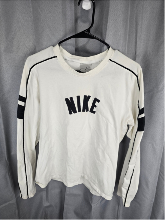 Nike Tops - Women's Nike Long Sleeve Tee Shirt XL White Black